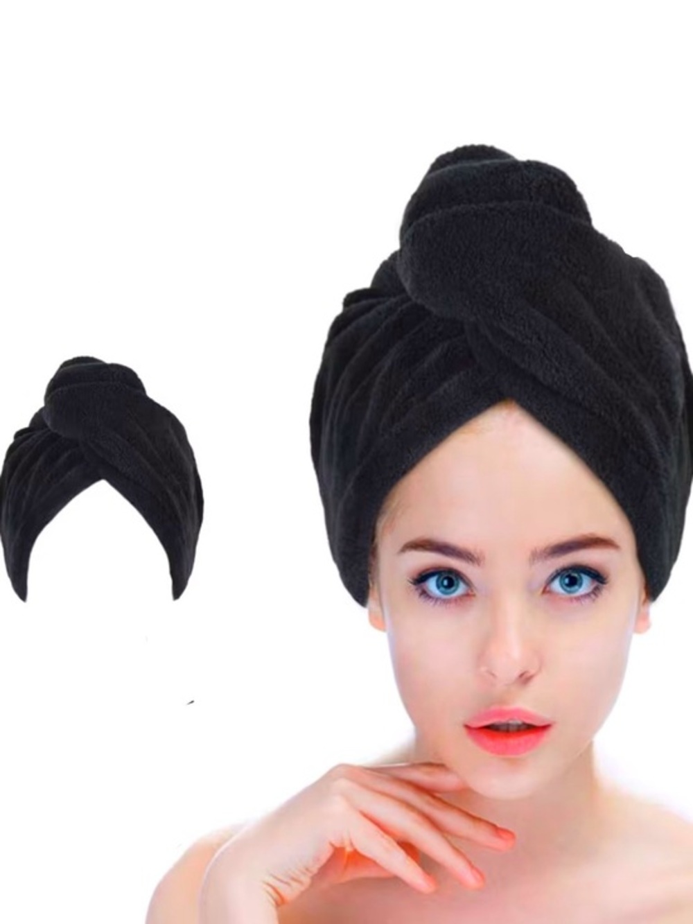 5 for $25! Microfiber Hair Towel Wrap - Quick Dry Turban!